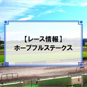 「ホープフルステークス」レース情報